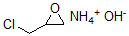 CAS 登录号：34323-39-2， 铵2-(氯甲基)环氧乙烷氢氧化物