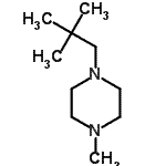 CAS 登录号：343271-73-8， 1-(2,2-二甲基丙基)-4-甲基哌嗪