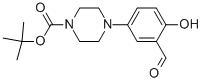 CAS#: 343306-50-3, 4-(3-Formyl-4-Hydroxyphenyl)Piperazine-1-Carboxylic Acid Tert-Butyl Ester