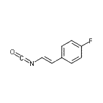 CAS#: 343336-01-6, 1-Fluoro-4-[(E)-2-Isocyanatovinyl]Benzene