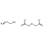 CAS#: 34341-20-3, 2-Hydroxyethylammonium; 2-(2-Oxido-2-Oxo-Ethoxy)Acetate