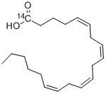 CAS 登录号：3435-81-2， [1-14C]-花生四烯酸