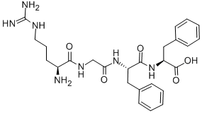 CAS 登录号：34367-73-2， 精氨酰-甘氨酰-苯丙氨酰-苯丙氨酸