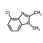 CAS#: 34373-78-9, 4-Chloro-1,2-Dimethyl-1H-Benzimidazole