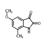 CAS#: 343774-48-1, 5-Methoxy-7-Methyl-1H-Indole-2,3-Dione