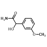 CAS 登录号：343855-55-0， 2-羟基-2-(3-甲氧基苯基)乙酰胺