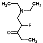 CAS 登录号：343865-94-1， 1-(二乙基氨基)-2-氟-3-戊酮