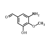 CAS#: 343867-62-9, 3-Amino-5-Hydroxy-4-Methoxybenzaldehyde