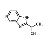 CAS 登录号：343868-62-2， 2-异丙基-1H-咪唑并[4,5-c]吡啶