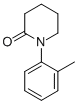 CAS 登录号：343945-28-8， 1-(2-甲基苯基)-2-哌啶酮