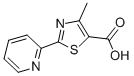 CAS#: 34418-48-9, 4-Methyl-2-Pyridin-2-Yl-1,3-Thiazole-5-Carboxylic Acid