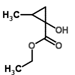 CAS 登录号：344248-71-1， 乙基1-羟基-2-甲基环丙烷羧酸酯