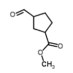 CAS 登录号：344294-32-2， 甲基3-甲酰基环戊烷-1-羧酸酯