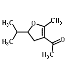 CAS 登录号：344296-33-9， 1-(5-异丙基-2-甲基-4,5-二氢-3-呋喃基)乙酮