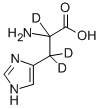 CAS 登录号：344299-50-9， DL-组氨酸-alpha,beta,beta-D3
