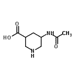 CAS 登录号：344333-42-2， 5-乙酰氨基-3-哌啶羧酸