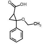 CAS#: 344334-39-0, 2-Ethoxy-2-Phenylcyclopropanecarboxylic Acid