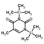 CAS#: 3444-09-5, 5-Methyl-1,3-Bis(Trimethylsilyl)-2,4(1H,3H)-Pyrimidinedione