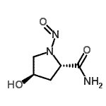 CAS#: 34441-28-6, (4R)-4-Hydroxy-1-Nitroso-L-Prolinamide