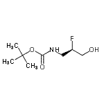 CAS#: 344413-80-5, 2-Methyl-2-Propanyl [(2R)-2-Fluoro-3-Hydroxypropyl]Carbamate