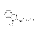 CAS#: 344416-96-2, 2-[(2E)-2-Ethylidenehydrazino]-1-Methyl-1H-Benzimidazole