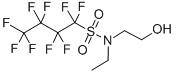 CAS 登录号：34449-89-3， N-乙基-1,1,2,2,3,3,4,4,4-九氟-N-(2-羟基乙基)丁烷-1-磺酰胺