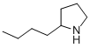 CAS 登录号：3446-98-8， 2-丁基-吡咯烷