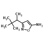 CAS#: 344752-36-9, 3-(3,3-Dimethyl-2-Butanyl)-1,2-Oxazol-5-Amine
