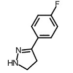CAS 登录号：344752-82-5， 3-(4-氟苯基)-4,5-二氢-1H-吡唑