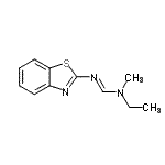 CAS#: 344885-62-7, N'-1,3-Benzothiazol-2-yl-N-ethyl-N-methylimidoformamide