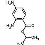 CAS 登录号：345205-41-6， 异丙基2,4-二氨基苯甲酸酯