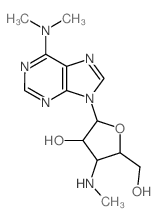 CAS#: 34522-43-5, 2-(6-Dimethylaminopurin-9-Yl)-5-(Hydroxymethyl)-4-Methylaminooxolan-3-Ol