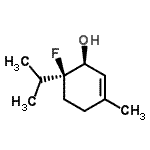CAS 登录号：345300-87-0， (1S,6S)-6-氟-6-异丙基-3-甲基-2-环己烯-1-醇