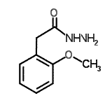 CAS 登录号：34547-26-7， 2-(2-甲氧基苯基)乙酰肼