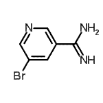 CAS 登录号：345591-93-7， 5-溴-3-吡啶甲脒