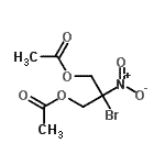 CAS 登录号：34564-38-0， 2-溴-2-硝基-1,3-丙烷二基二乙酸酯