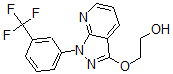 CAS 登录号：34580-74-0， 2-[1-[3-(三氟甲基)苯基]吡唑并[5,4-b]吡啶-3-基]氧基乙醇