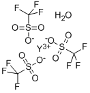 CAS 登录号：34629-25-9， 三氟甲烷磺酸钇(III)水合物