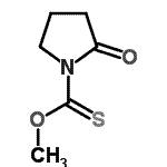 CAS 登录号：34653-19-5， O-甲基2-氧代-1-吡咯烷硫代甲酸酯
