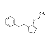 CAS 登录号：346620-69-7， [2-(2-乙氧基-2-环戊烯-1-基)乙基]苯
