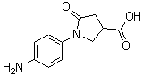 CAS#: 346637-44-3, 1-(4-Aminophenyl)-5-Oxo-3-Pyrrolidinecarboxylic Acid