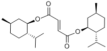 CAS 登录号：34675-24-6， (-)-二[(1R)-薄荷基]富马酸酯