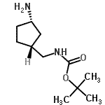 CAS#: 347184-43-4, Tert-Butyl N-[[(1R,3S)-3-Aminocyclopentyl]Methyl]Carbamate