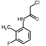 CAS 登录号：347196-12-7， 2-氯-N-(3-氟-2-甲基苯基)乙酰胺