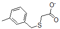 CAS#: 34722-35-5, 2-[(3-Methylphenyl)Methylsulfanyl]Acetate