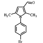 CAS 登录号：347331-78-6， 1-(4-溴苯基)-2,5-二甲基-1H-吡咯-3-甲醛