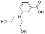 CAS 登录号：347343-88-8， 3-(二(2-羟基乙基)氨基)苯甲酸