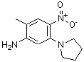 CAS#: 347355-84-4, 2-Methyl-4-Nitro-5-(1-Pyrrolidinyl)Aniline