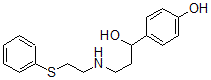 CAS 登录号：34920-62-2， 4-[1-羟基-3-(2-苯基硫基乙基氨基)丙基]苯酚