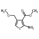 CAS#: 349662-41-5, Methyl 2-Amino-4-(Methoxymethyl)-3-Thiophenecarboxylate